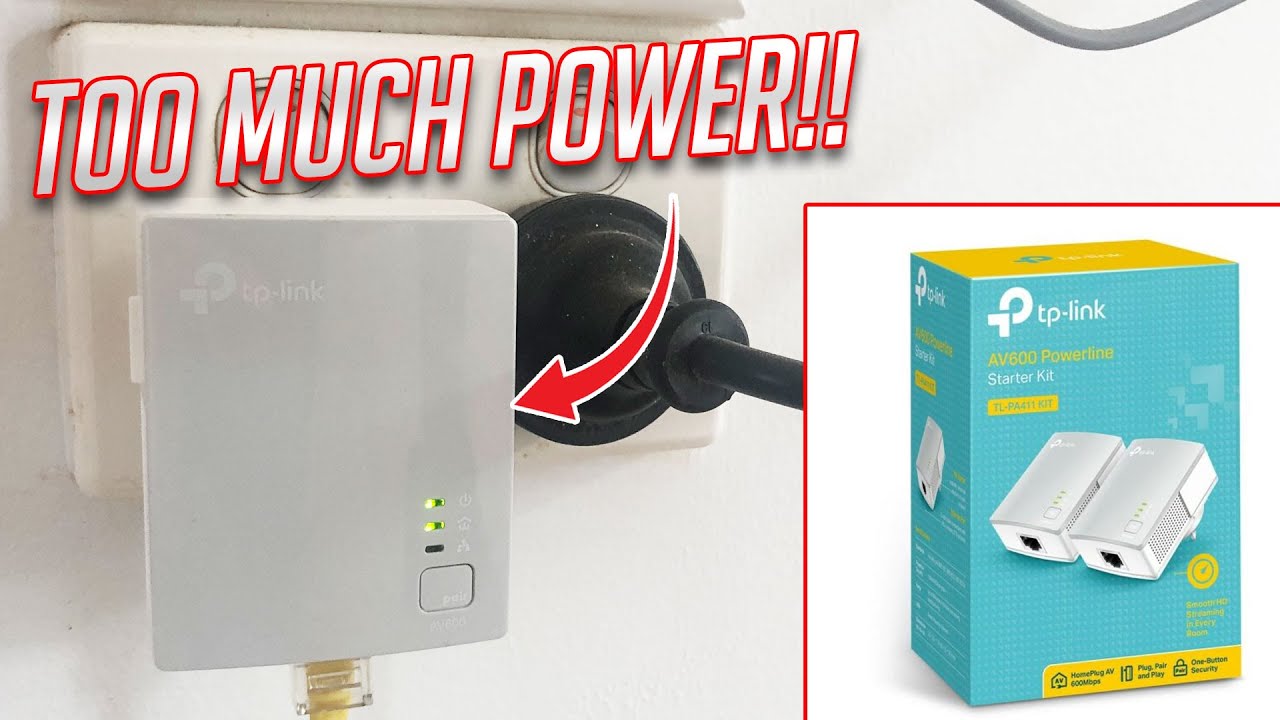 TP-Link Powerline Adapters AV600 Real World Test Review: Super Easy