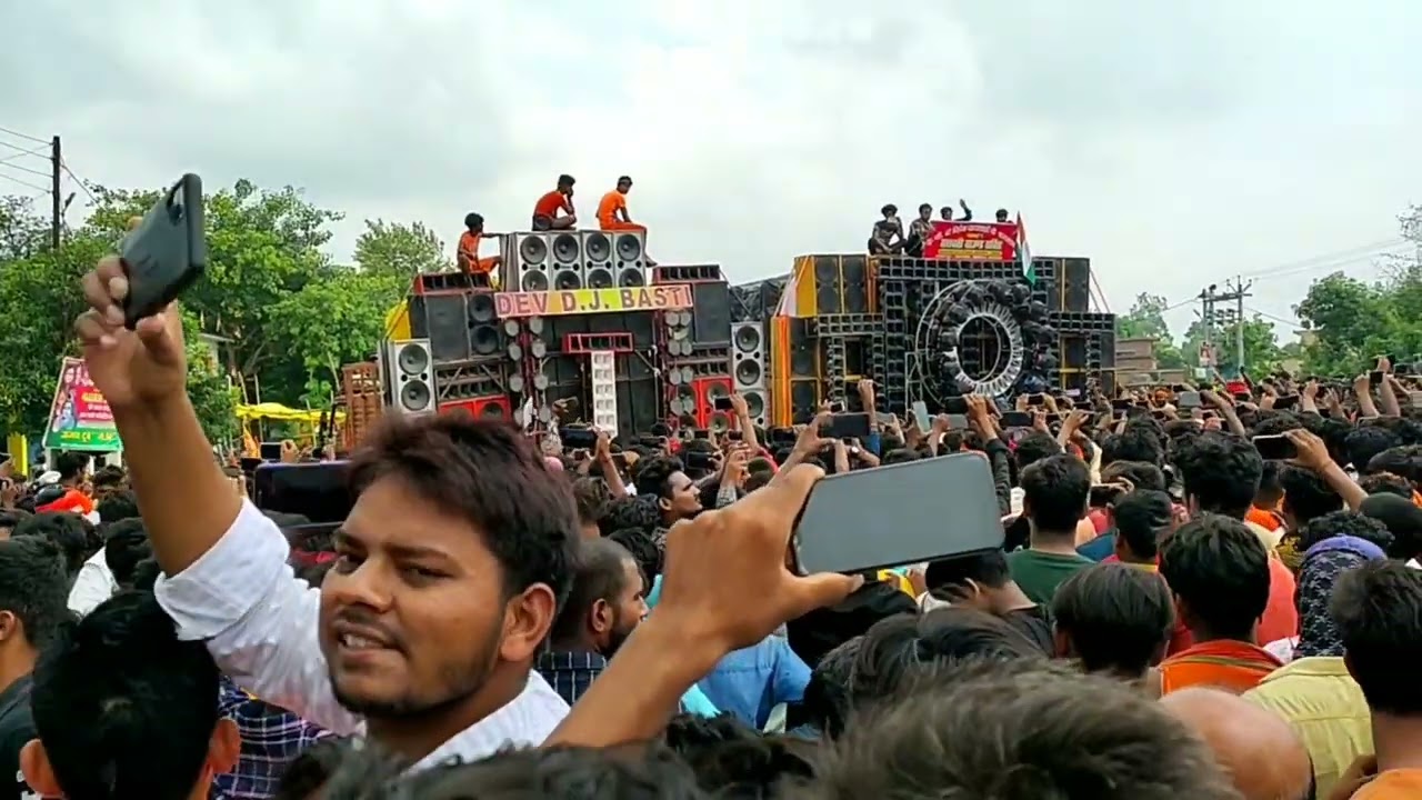DEV DJ BASTI VS Saraswati sound service Competition!! Kaptanganj! bol bum! New 2022🔊🔊🔉🎶🎶