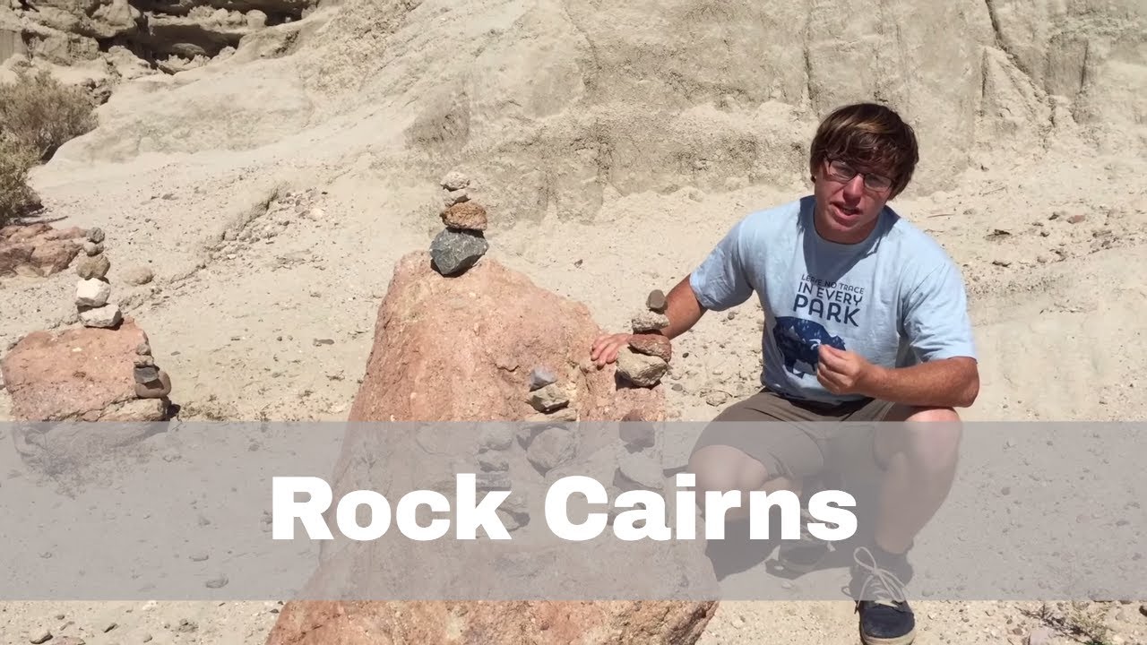 Rock Cairn Guidance From Leave No Trace: