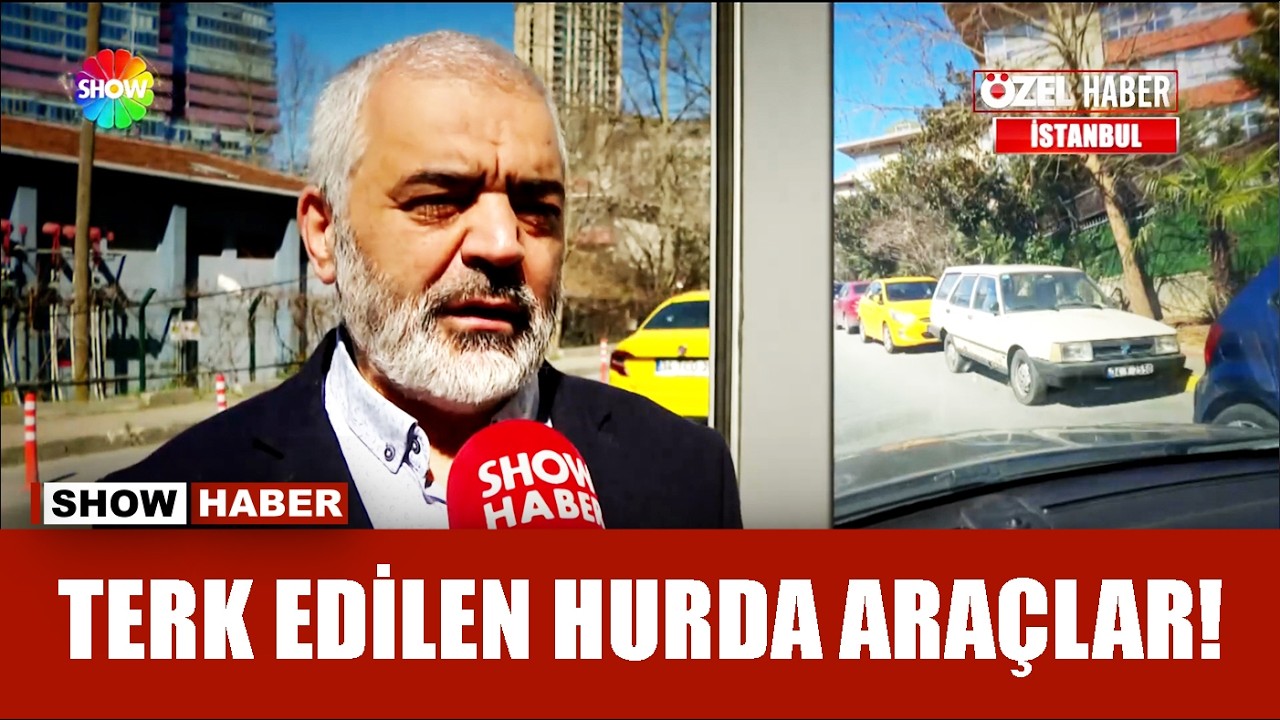 Mahalle aralarında hurda araç problemi!