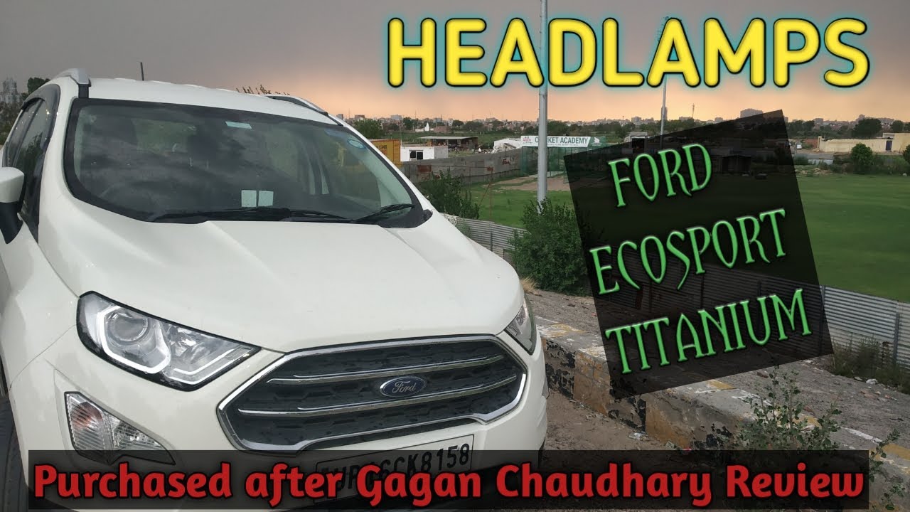 How to use Ford Ecosport Headlights
