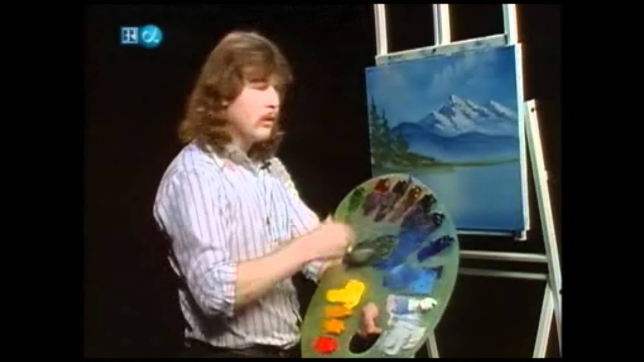 Tribute to Steve Ross (son of Bob Ross) &hearts;ミ