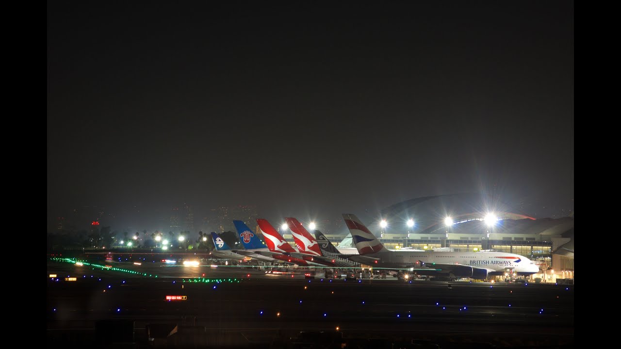 🔴LIVE Los Angeles International Airport | LAX LIVE | Night Time Plane Spotting |