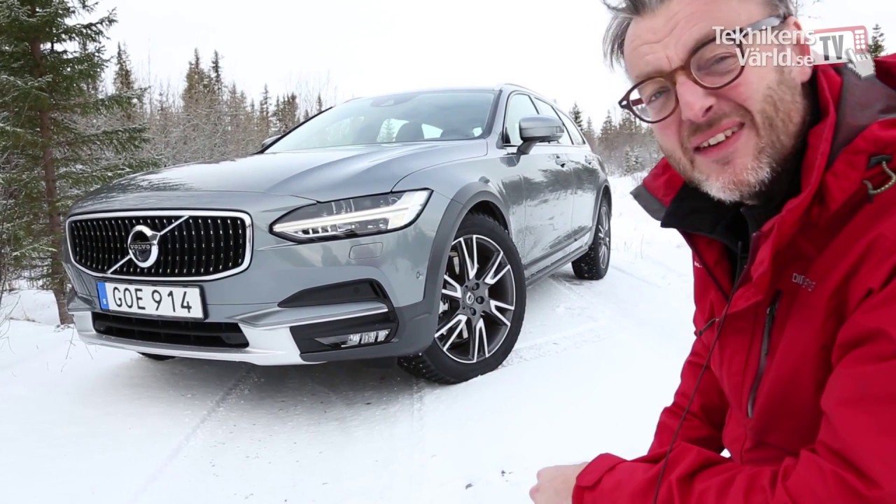 Volvo V90 Cross Country test drive (Swedish)