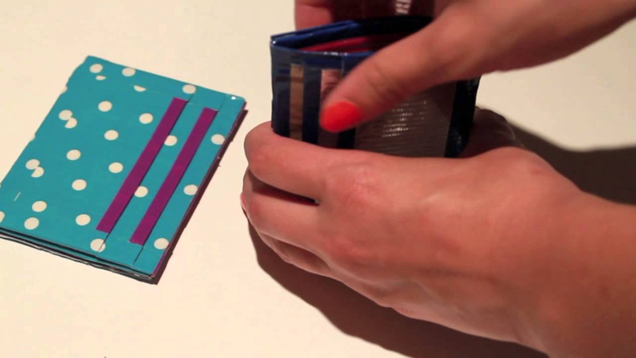 WOTD: Duct Tape Coin Pouch Magic Wallet!