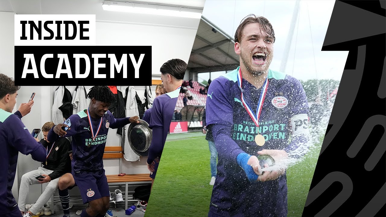 INSIDE #PSVAcademy | PSV O17 viert KAMPIOENSCHAP! 🥳