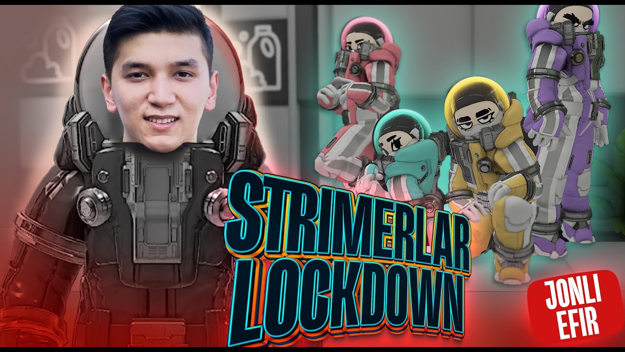 STREAM 🔴 LOCKDOWN PROTOCOL Strimerlar bilan! (Horror bo'ladi)