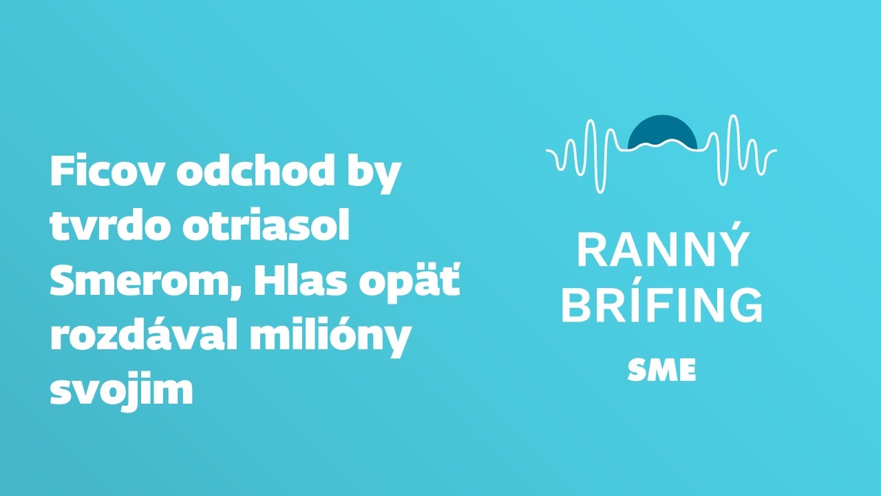 Ficov odchod by tvrdo otriasol Smerom, Hlas opäť rozdával milióny svojim (16.3.2026)