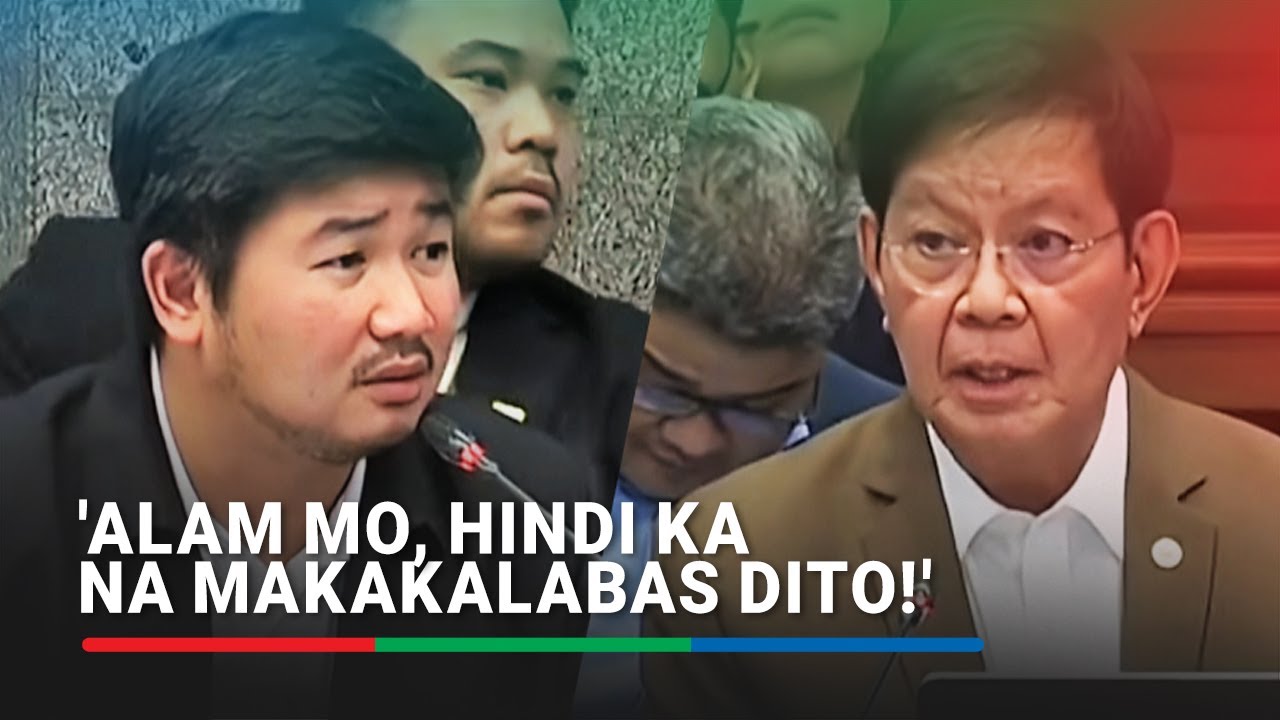 Ping Lacson corners Brice Hernandez: 'When will you stop lying?!' | ABS-CBN News
