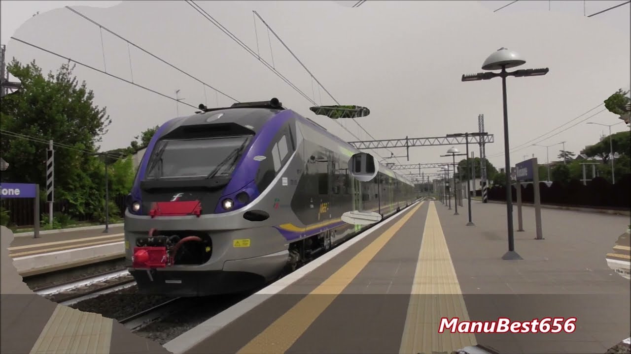 TRENI IN TRANSITO DI TUTTI I TIPI ALLA STAZIONE DI RIMINI MIRAMARE E RICCIONE!