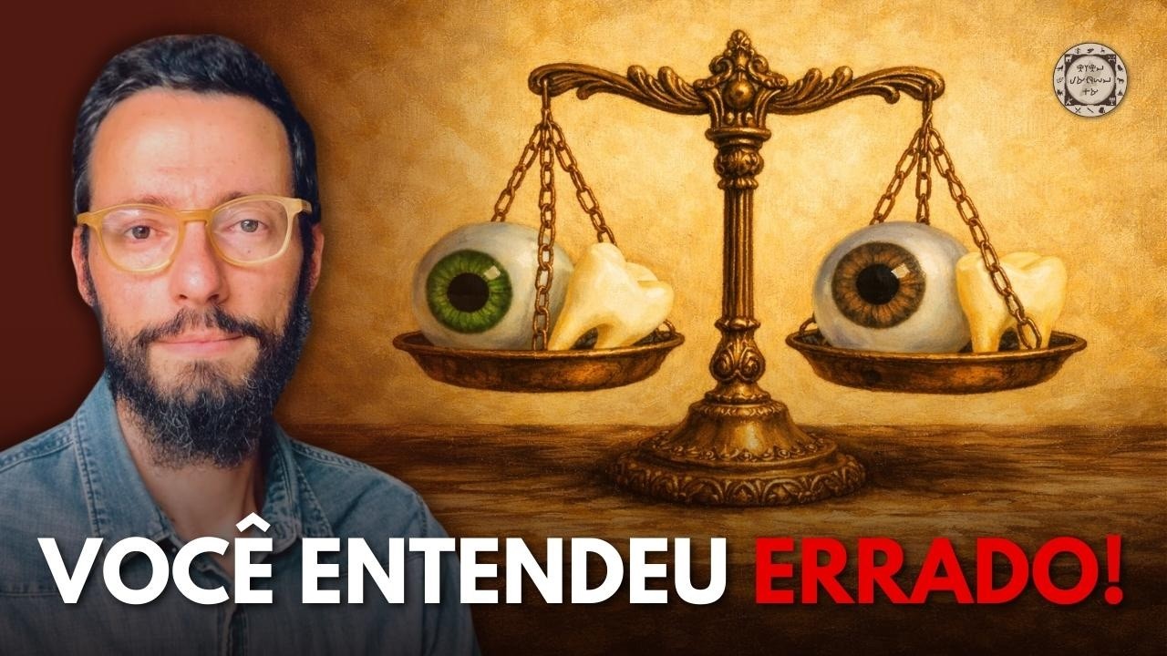 O QUE SIGNIFICA “OLHO POR OLHO”? YESHUA ANULOU O MANDAMENTO? | CINCO MITZVOT #ACM11