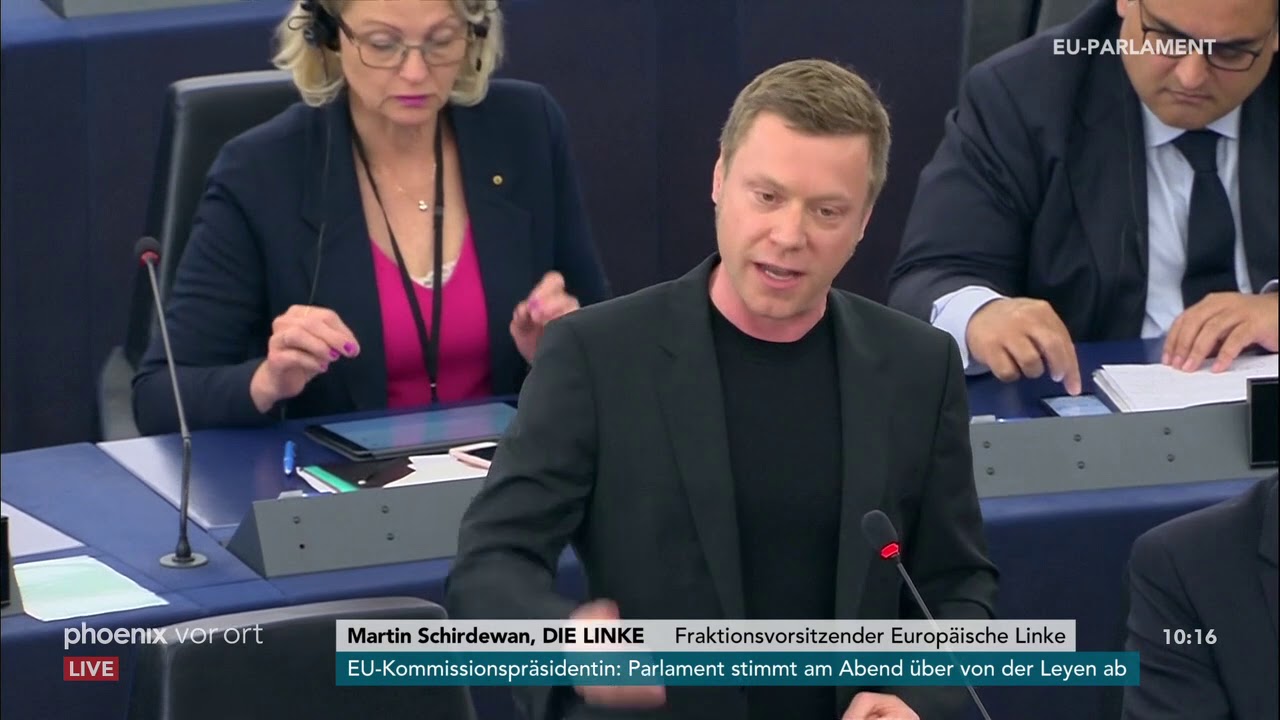 Martin Schirdewan zur Nominierung Ursula von der Leyens zur EU-Kommissionspräsidentin am 16.07.19