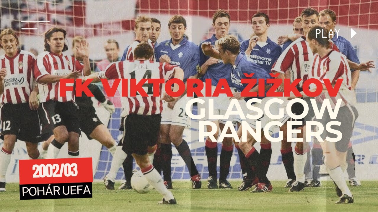 Viktoria Žižkov - Glasgow Rangers 2:0 | Poh&aacute;r UEFA 2002/03 | Cel&yacute; Z&aacute;pas - 17.9.2002