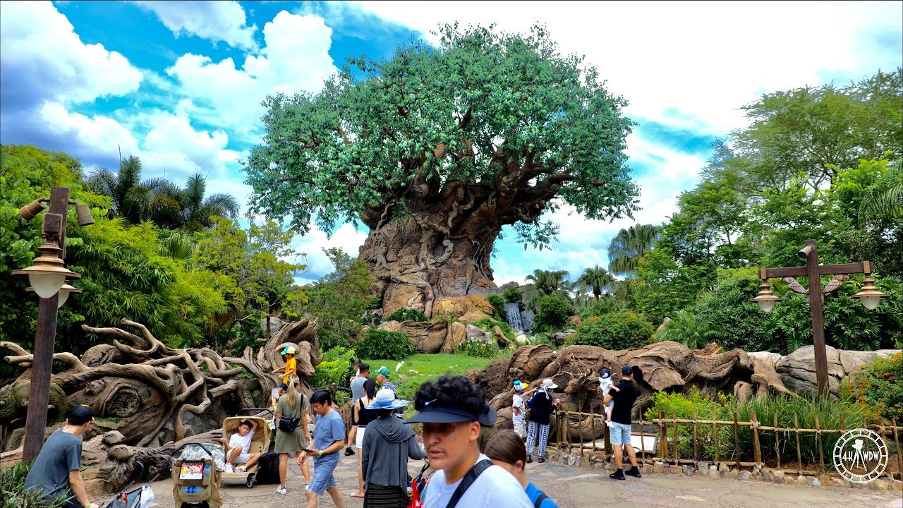 Disney's Animal Kingdom Complete Walking Tour in 5K | Walt Disney World 2021 Orlando Florida