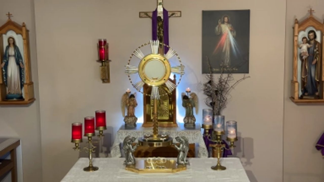LIVE Eucharistic Adoration - Sisters of Divine Mercy
