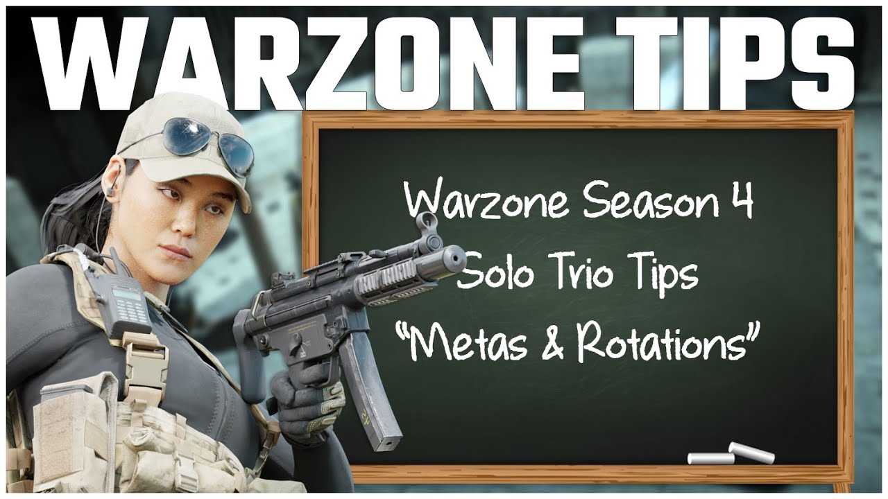 WARZONE SEASON 4 SOLO TRIO METAS & ROTATIONS [WARZONE TIPS IN REAL TIME]