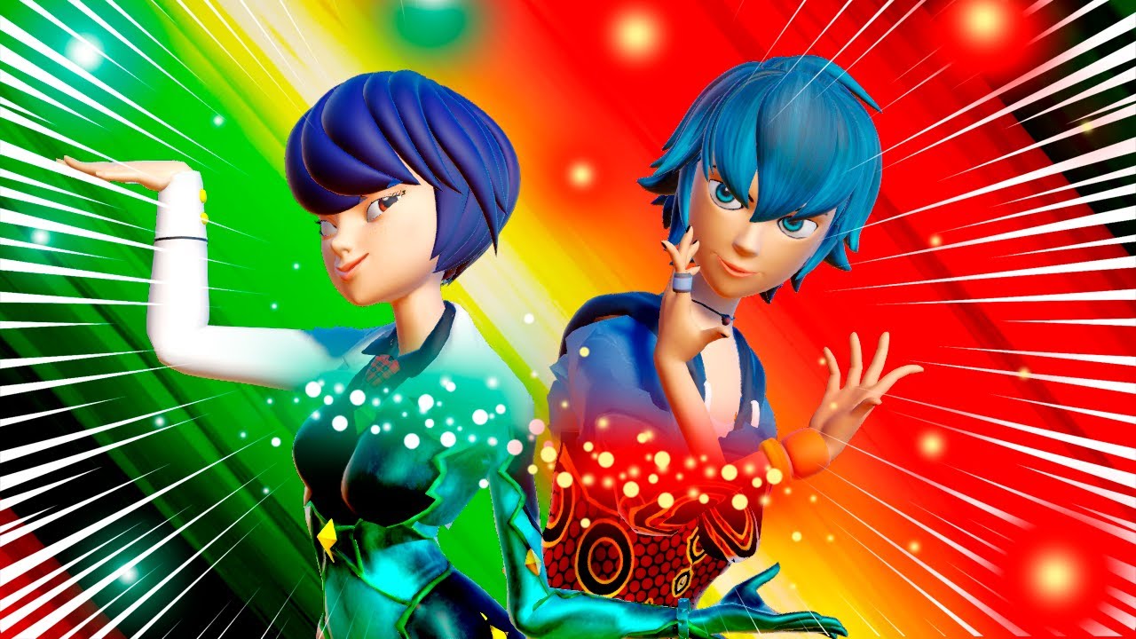 [Miraculous Ladybug REPLACED] Luka & Kagami exchanging their miraculous (Transformation) + DUET