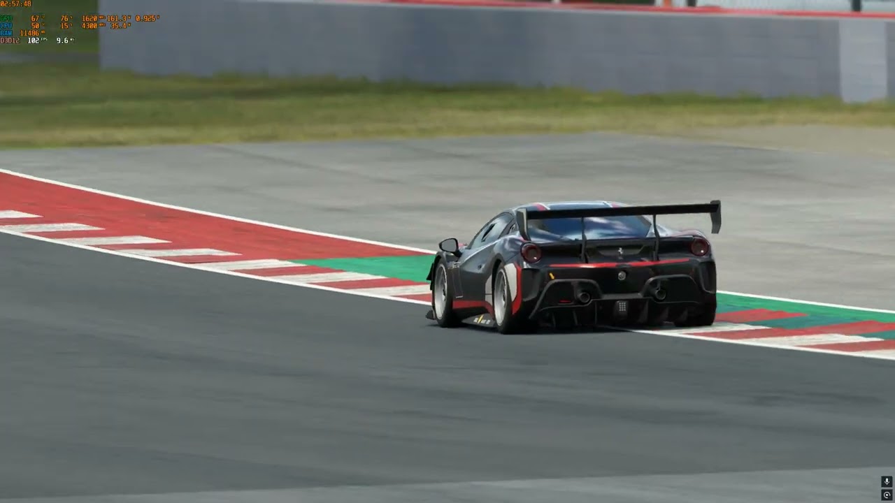 Assetto Corsa EVO Ferrari (Totally out of control)  CSL DD PRO  OFF TC OFF ABS