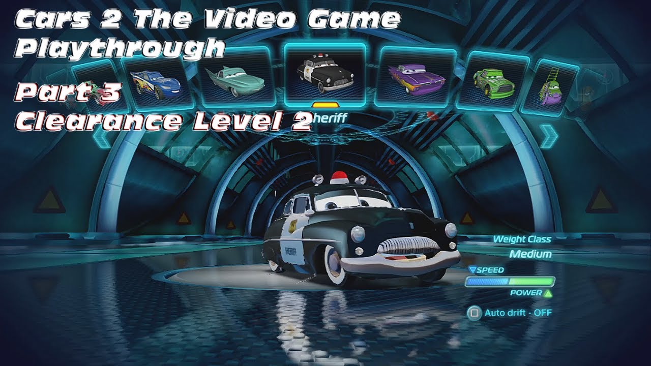 Cars 2 The Video Game PlayStation 3 Playthrough Part 3