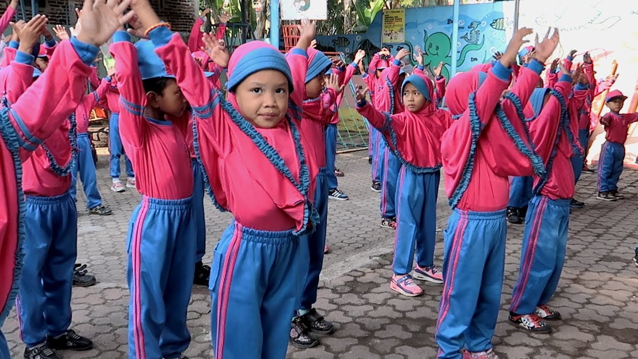 Senam sehat gembira anak TK Islam dan SD ❤  Senam Islam Ceria