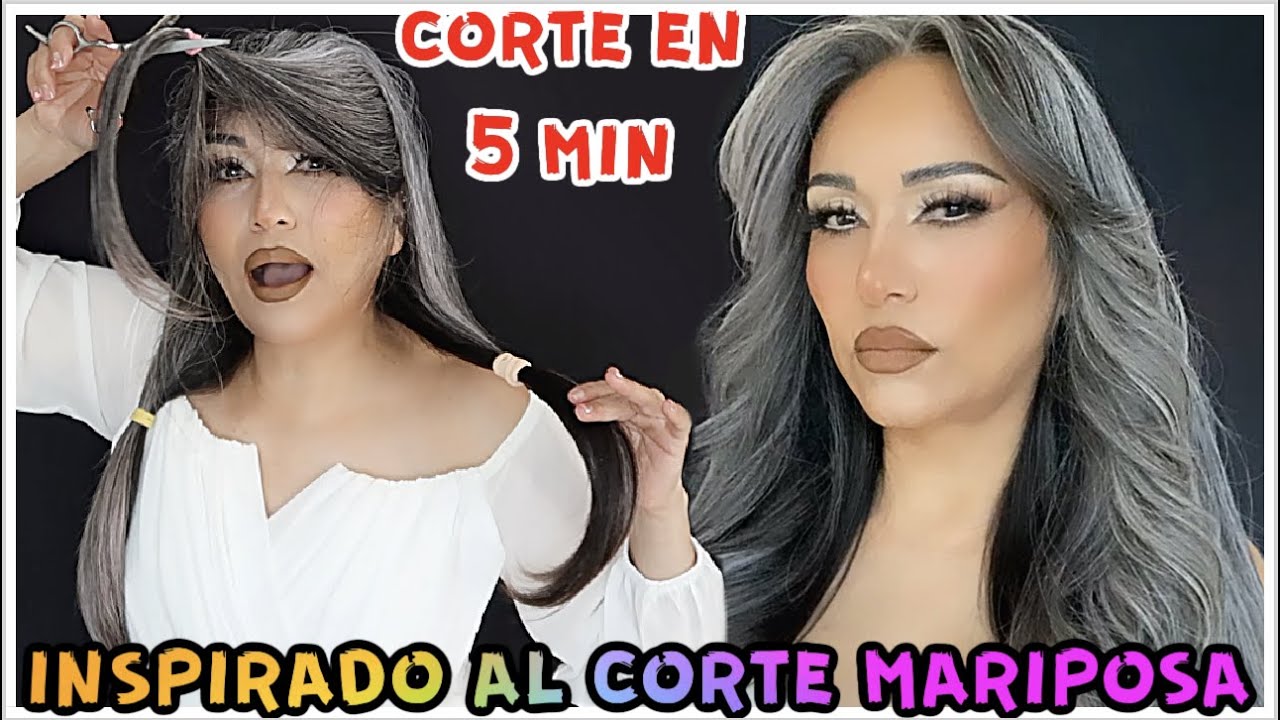 CORTE DE CABELLO ESTILO BUTTERFLY EN 5 MIN, PERO A MI ESTILO Y NECESIDADES