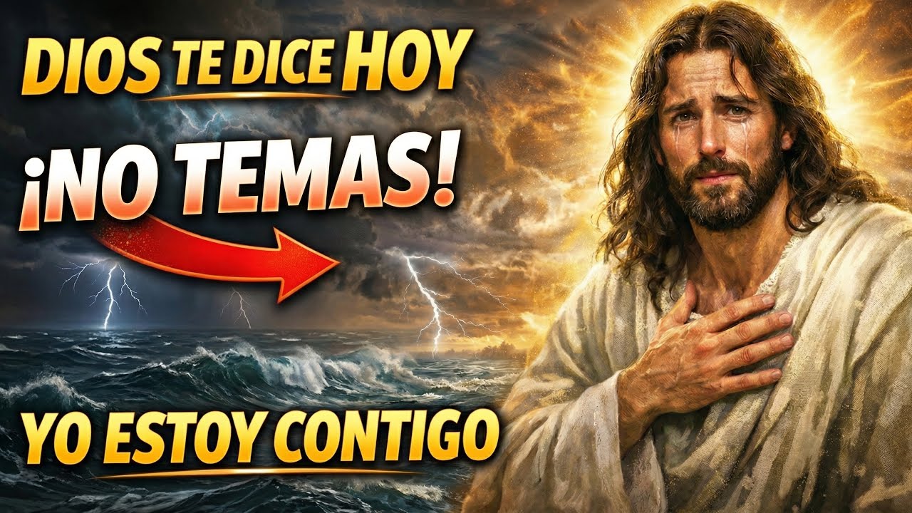 DIOS TE DICE HOY: No Temas, Yo Estoy Contigo y Grandes Bendiciones Vienen 🔥🙏