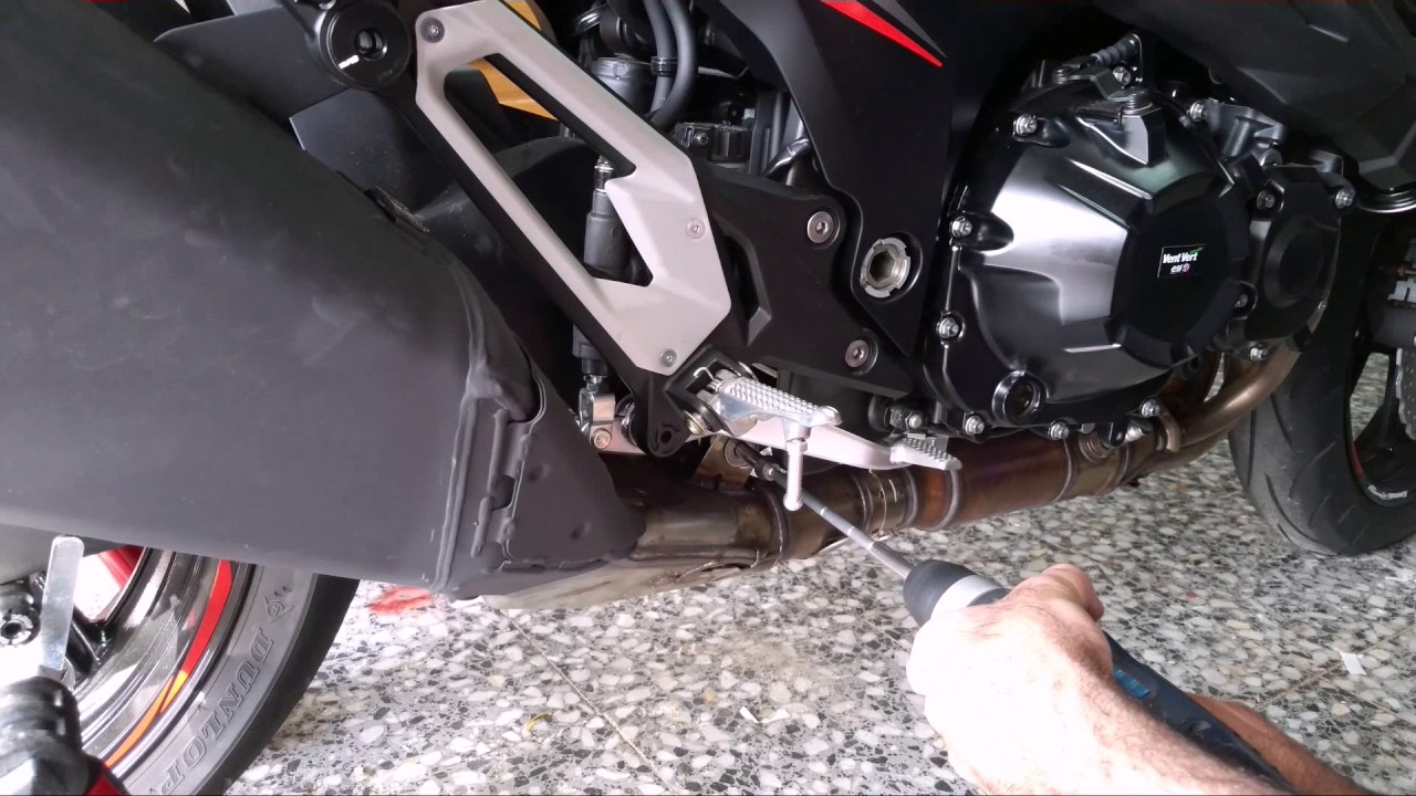 Cambio escape z800e 