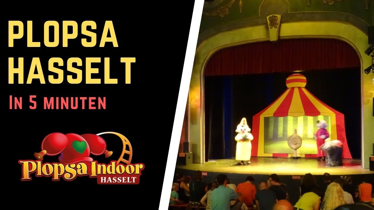 Plopsaland indoor Hasselt in 5 minuten