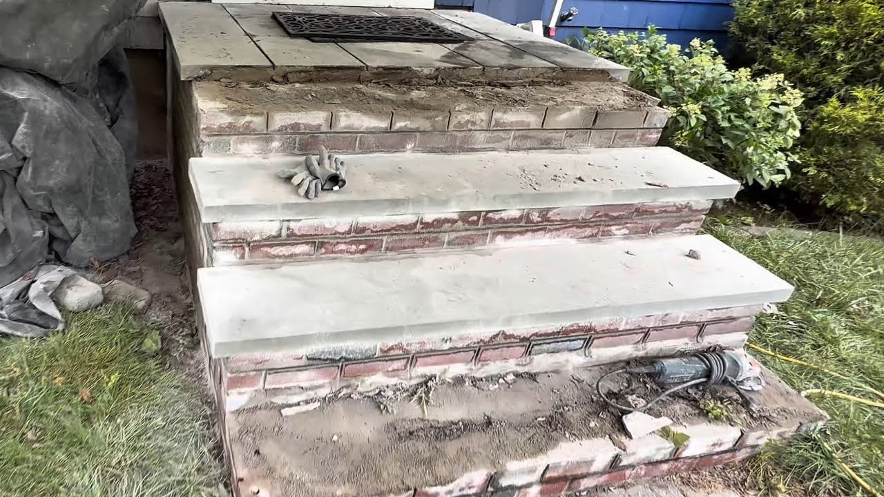 Brick Steps Repair - Satisfying Restoration