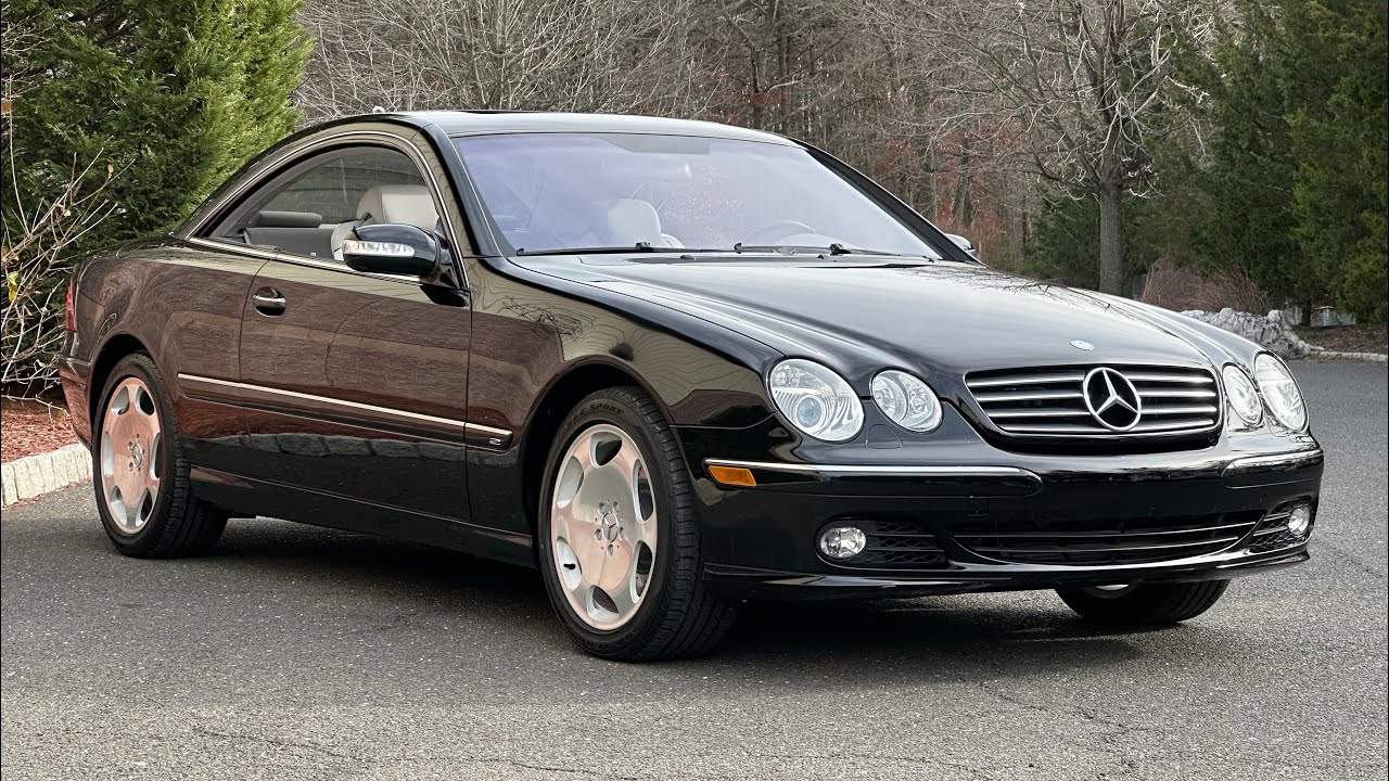Mercedes-Benz CL600 V12 2003 года выпуска, один владелец, пробег 4000 миль!!! Видео экстерьера 22...