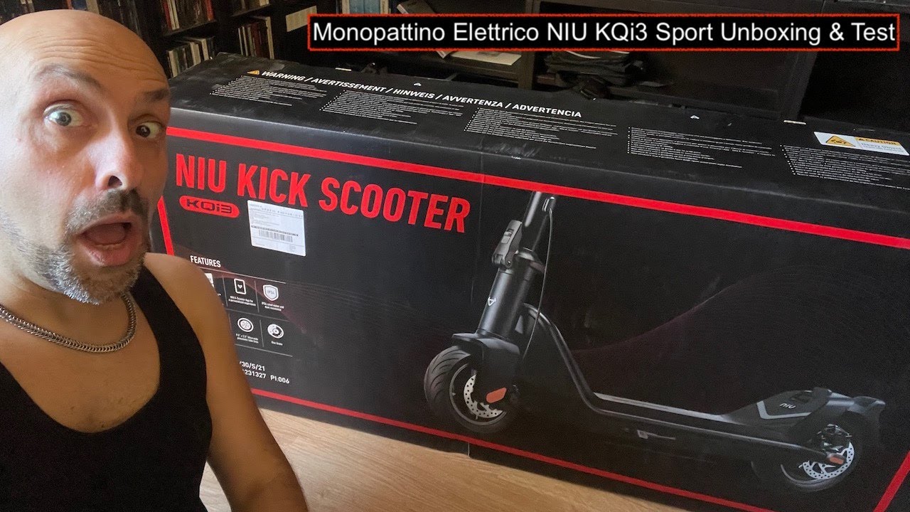 Monopattino Elettrico NIU KQi3 Sport Unboxing & Test