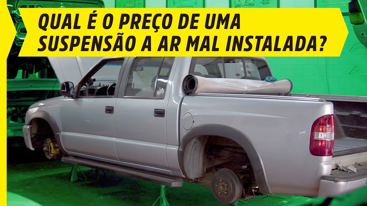 O BARATO SAI CARO! SAIBA OS PERIGOS DE MONTAR UMA SUSPENSÃO A AR DE FORMA ERRADA! COMO MONTAR CERTO?