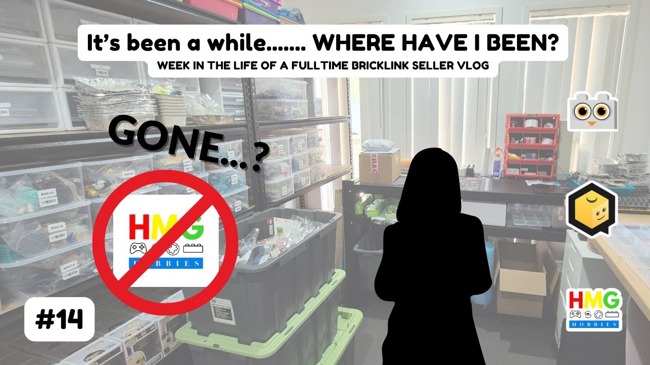 I'M BACK!?! Fulltime Bricklink Seller Vlog #14
