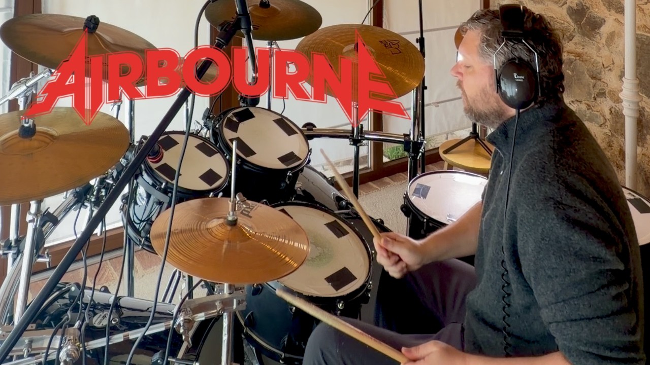 AIRBOURNE - RUNNIN' WILD - DRUM COVER
