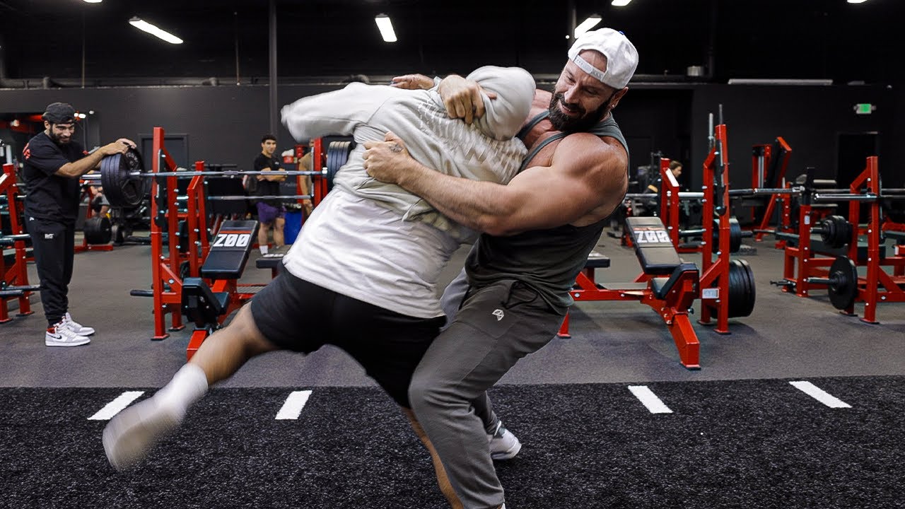 HE TRIED WRESTLING ME BUT I'M 260...