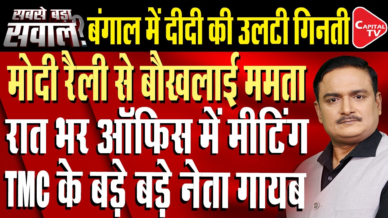 Bus Carrying BJP Workers To PM Modi’s Kolkata Rally Allegedly Targeted By TMC | Dr. Manish Kumar