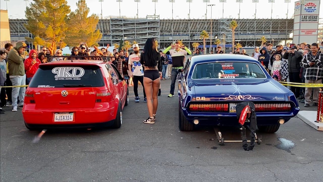 2 Step / Rev Battle LAS VEGAS IFO 2022 with Danrue + Mustang vs Evo vs VW vs Toyota vs Z + more!