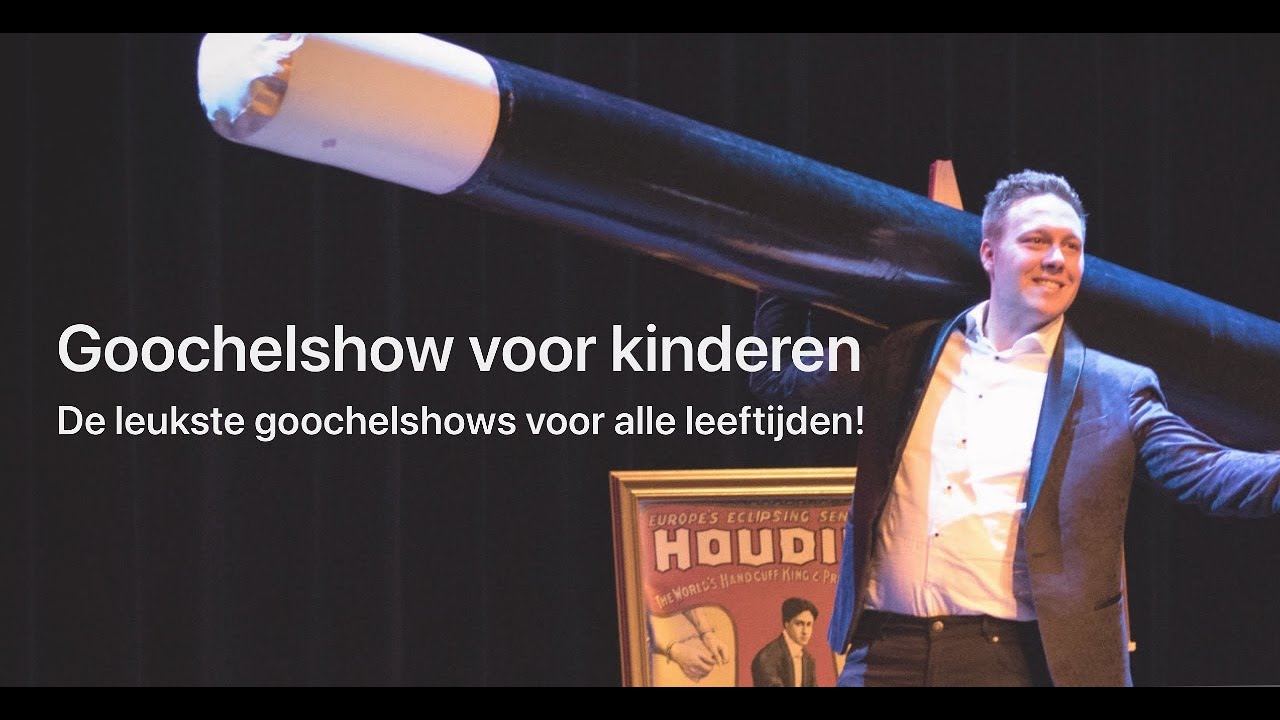 Meester Goochelaar Lars van Tuijl - Kindervoorstelling Promo 2023