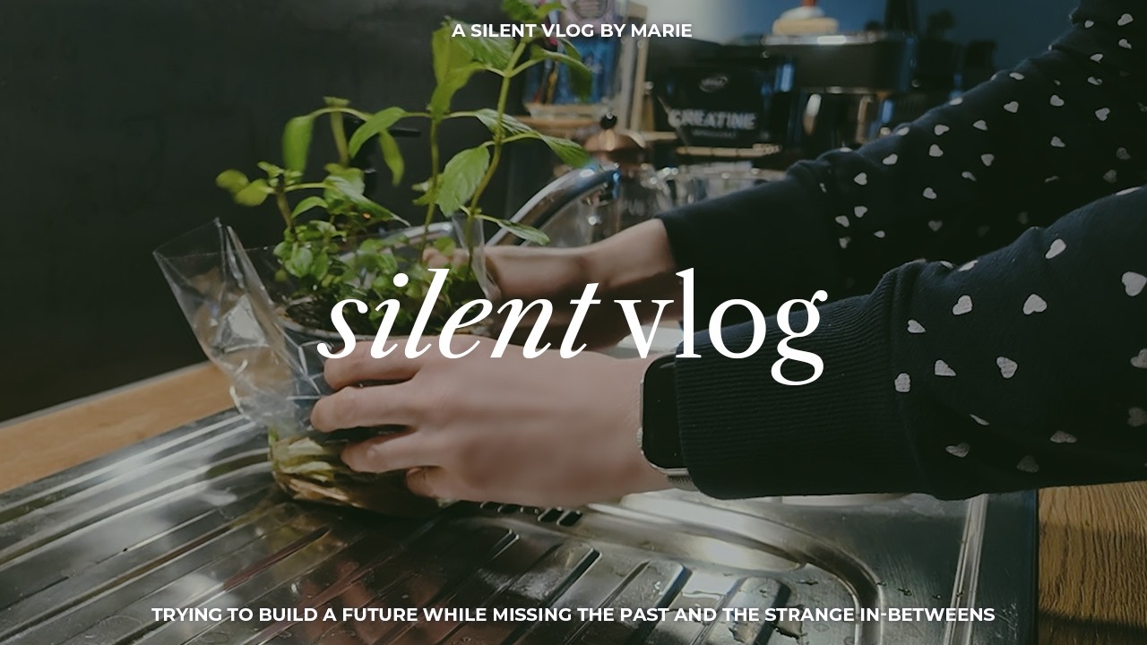 🍝🪴 Weekdays studying psychology VLOG quiet and productive work days | german silent vlog