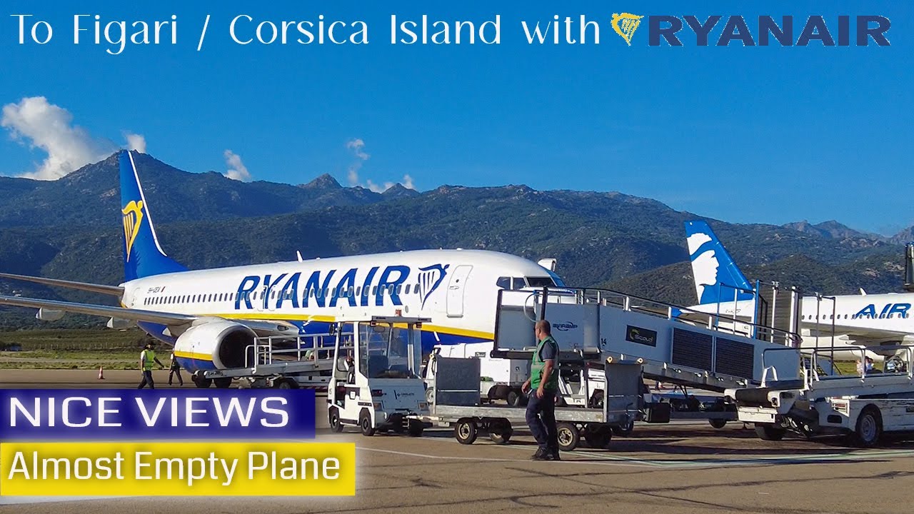 [FLIGHT REPORT] Toulouse to Figari , Corsica Island with Ryanair 737-800