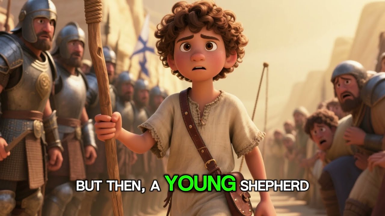 David and Goliath: The Story of Faith Over Fear | Animated Bible Stories for Kids