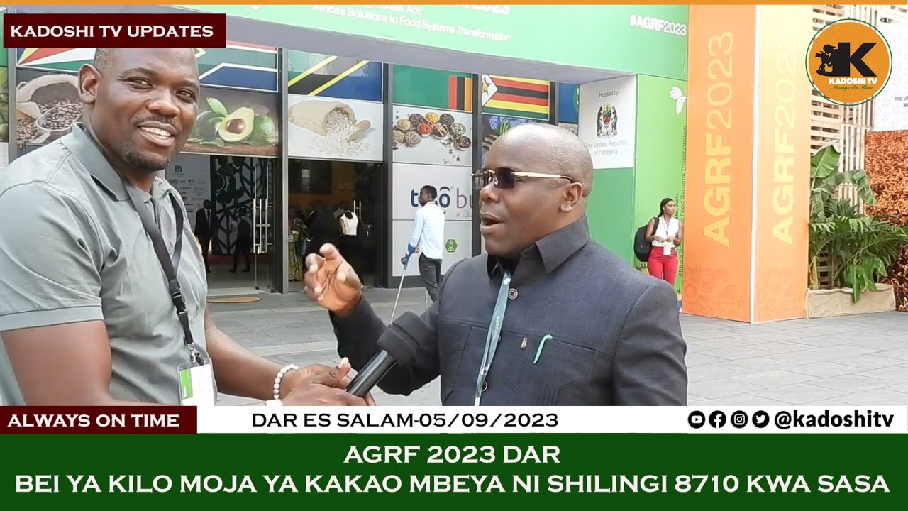 BEI YA KILO MOJA YA KAKAO MBEYA KWA SASA NI SHILINGI 8710 KUTOKA SHILINGI 2000