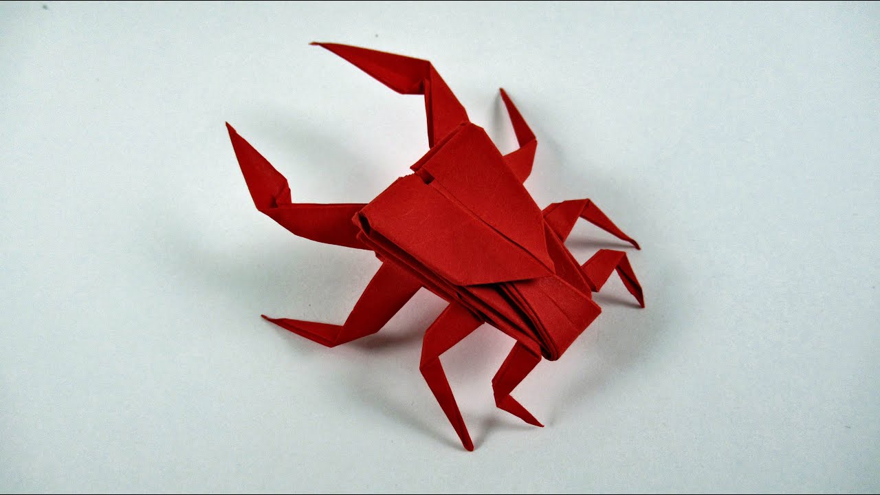 Как сделать Оригами Краба 🦀 Оригами Краб из бумаги (2020)
