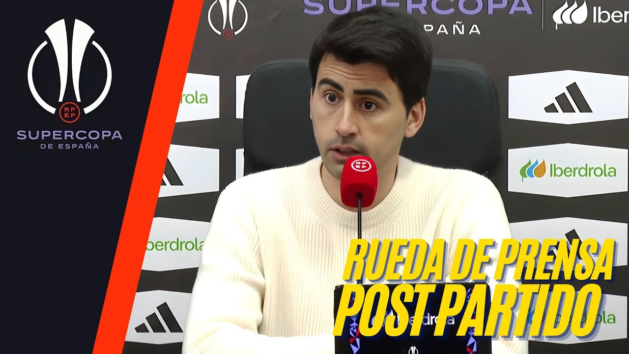 🎙️ PAU QUESADA tras la final: “Nos vamos enfadados por no ganar” ⚽😔 BARÇA - REAL MADRID
