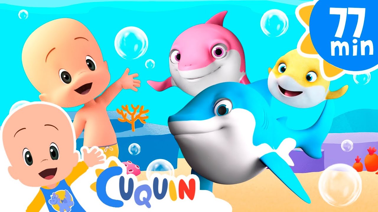 Baby Shark  y m&aacute;s canciones infantiles para beb&eacute;s con Cleo y Cuqu&iacute;n