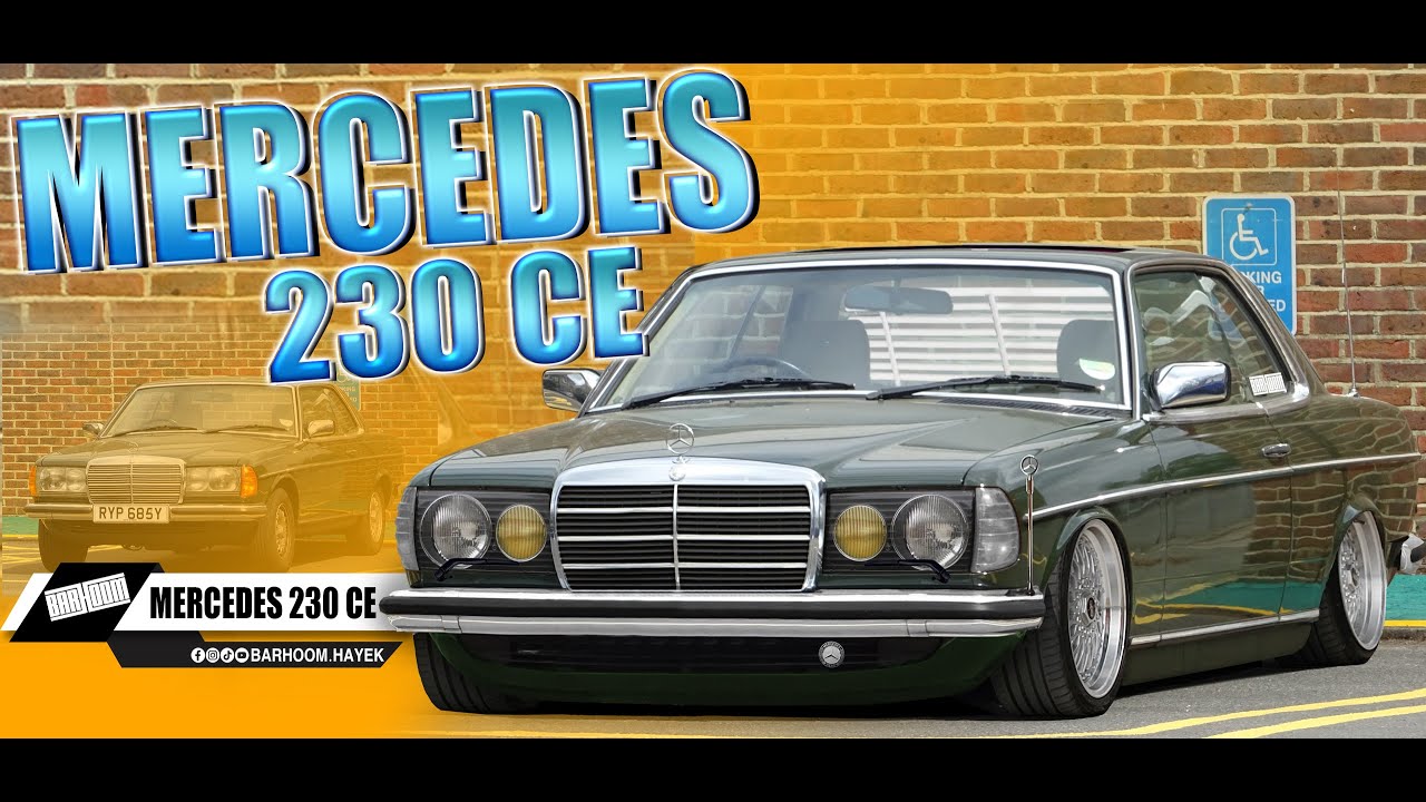 Mercedes Benz 230 CE (Virtual Tuning Photoshop)