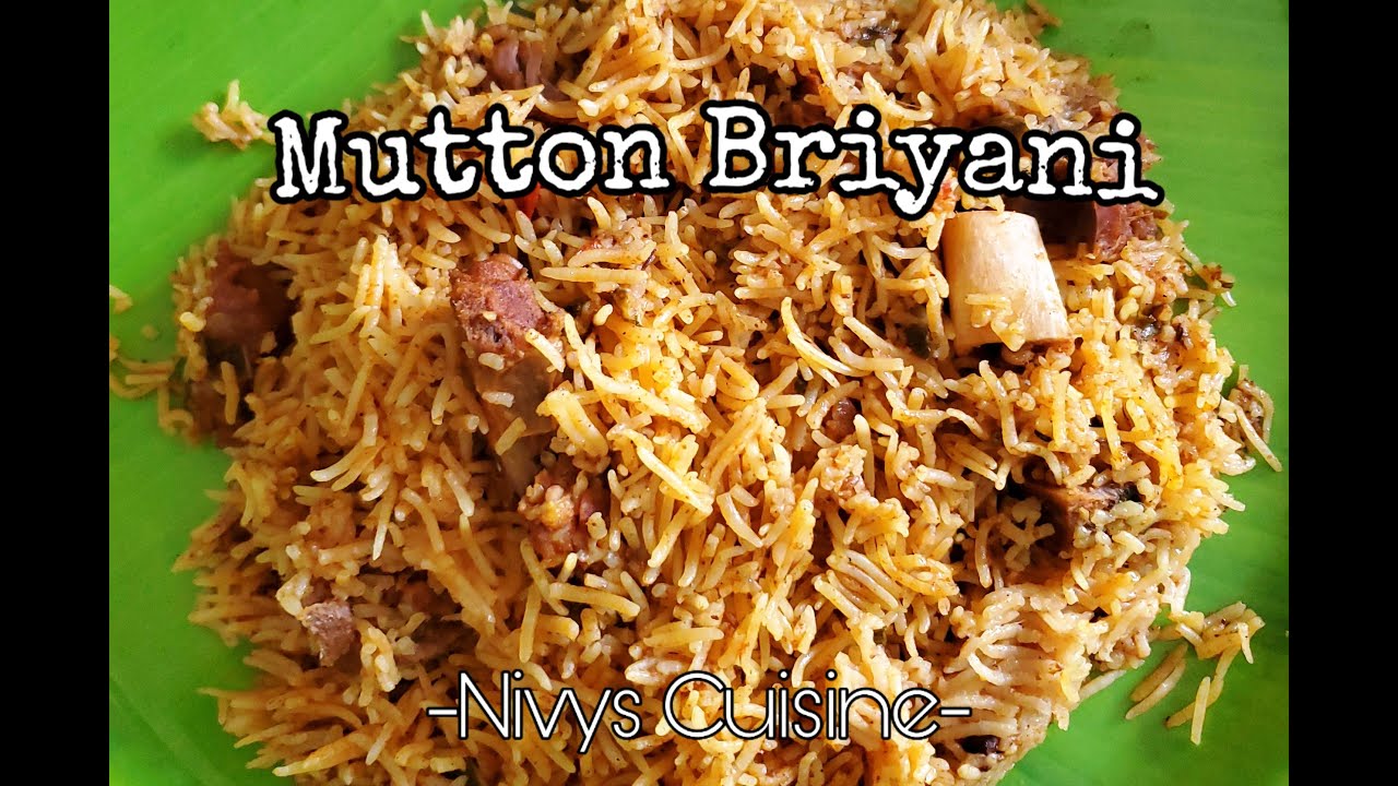Mutton Biryani | Mutton Biryani in Instant Pot | மட்டன் பிரியாணி | Mutton Biryani recipe