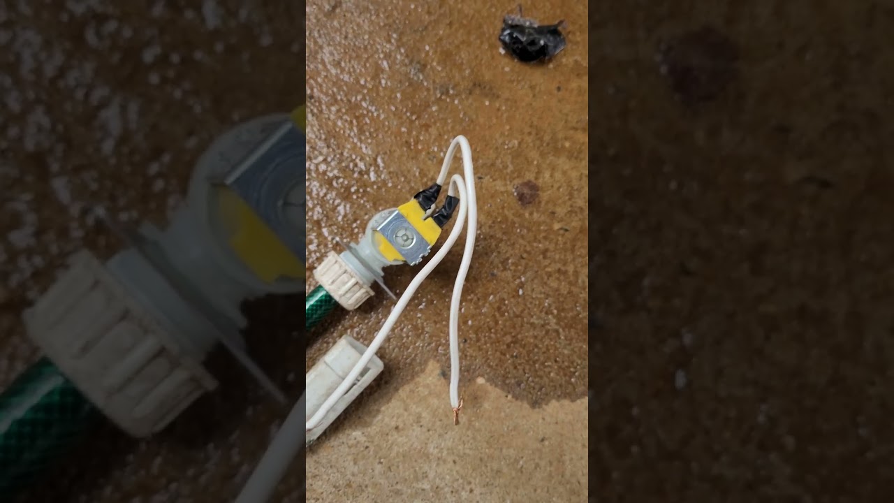 Válvula solenóide funcionando com pouca pressão.(pressão de caixa d'água). *vídeo pra automação*
