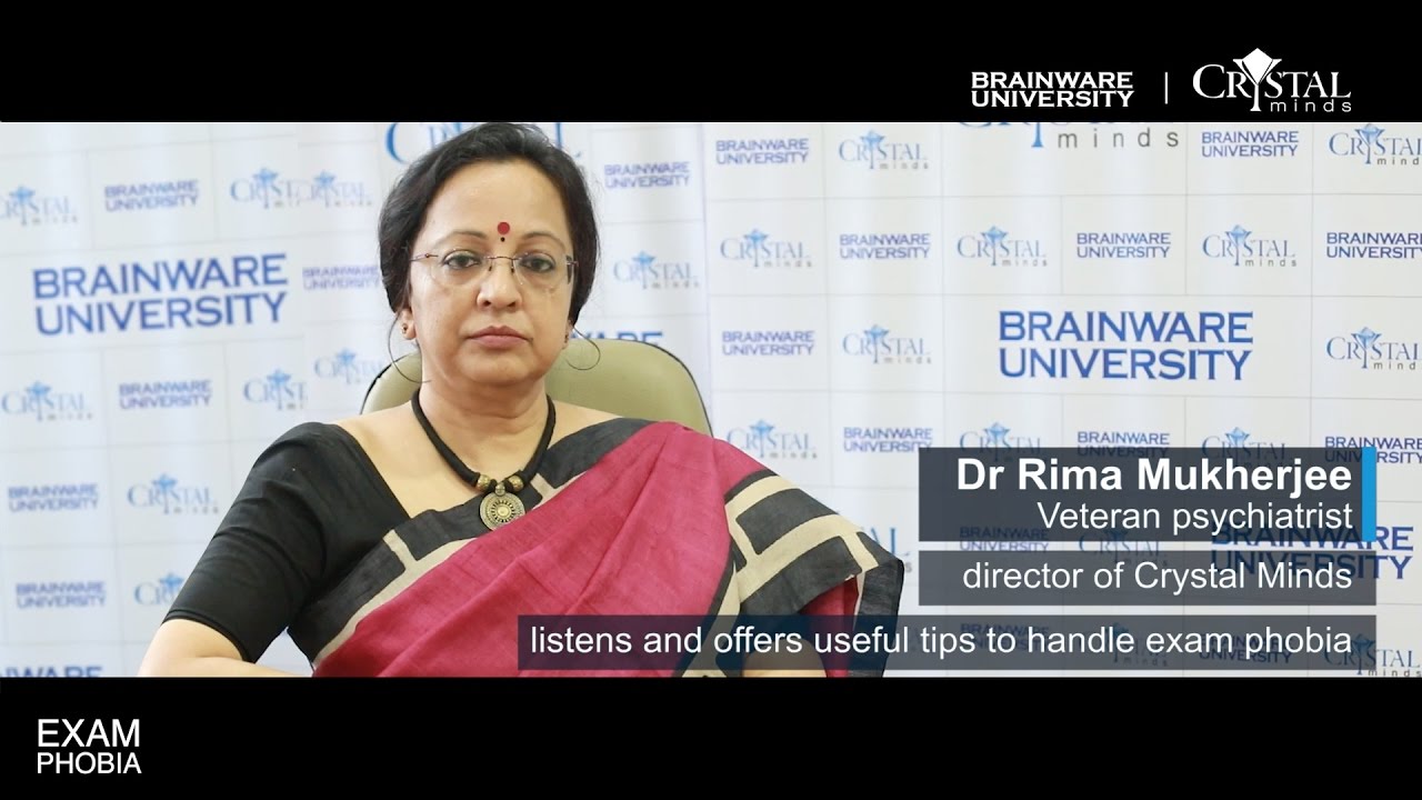 Exam Phobia ~ Eminent psychiatrist and director of Crystal Minds, speaks