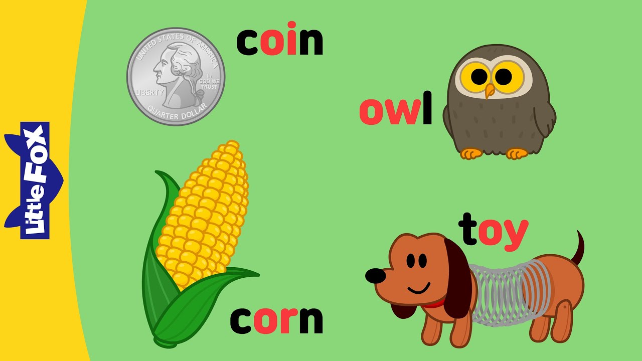 Double Letter Vowels and More Vowel Teams / Phonics Stories and Songs / Little Fox / Letter Teams